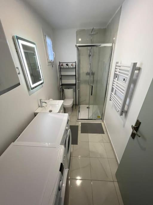 K2 - Maison 15 Min Paris Parc Expos - 3 Chambres 6 Lits Баньо Екстериор снимка